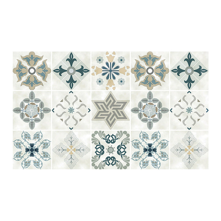 Lisslune | Kitchen wall tile Peel and stick Floral pattern wallpaper