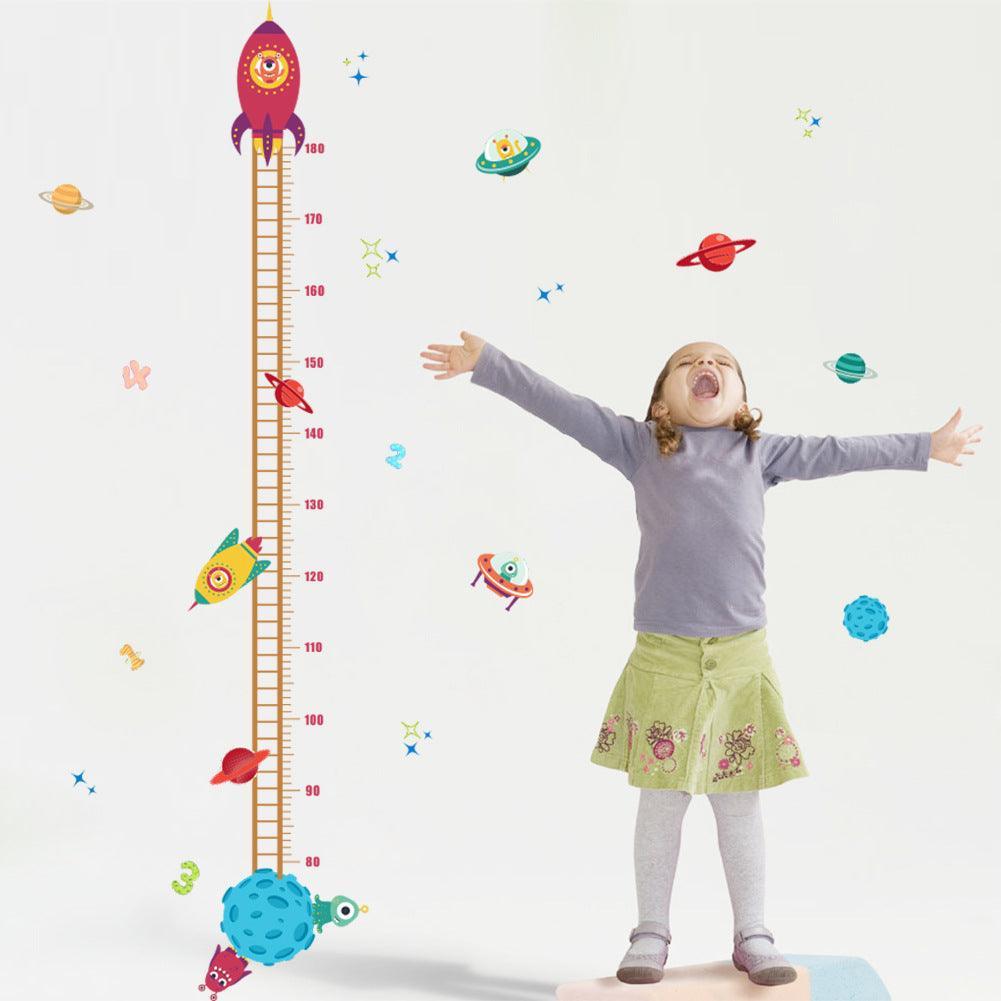 Lisslune | Charming Growth Tracking Wall Tattoo for Kids - Playful Room Decoration