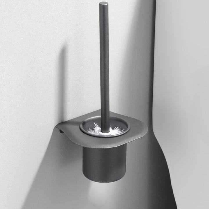 Lisslune | Modern Bathroom Fixture Set Towel Bar Gray Bathroom Shelf Bathroom Set