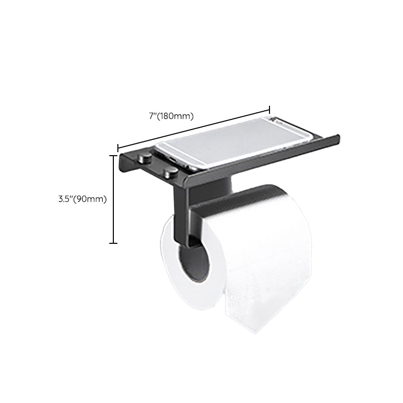 Lisslune | Modern Bathroom Fixture Set Towel Bar Gray Bathroom Shelf Bathroom Set
