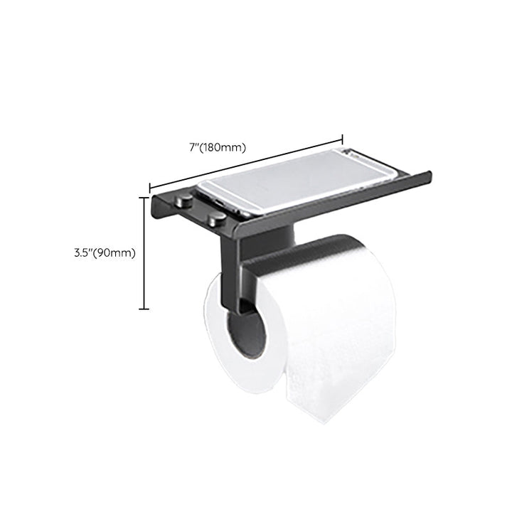 Lisslune | Modern Bathroom Fixture Set Towel Bar Gray Bathroom Shelf Bathroom Set