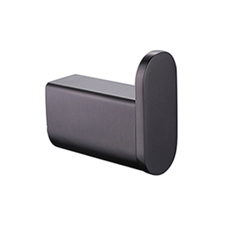Lisslune | Dark gray modern bathroom accessory set stainless steel bathroom accessory set