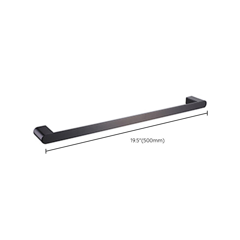 Lisslune | Dark Gray Modern Bathroom Accessory Set Stainless Steel Bathroom Accessory Set