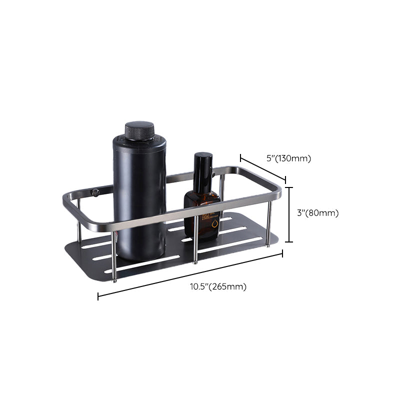 Lisslune | Dark gray modern bathroom accessory set stainless steel bathroom accessory set