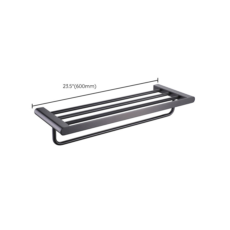 Lisslune | Dark gray modern bathroom accessory set stainless steel bathroom accessory set