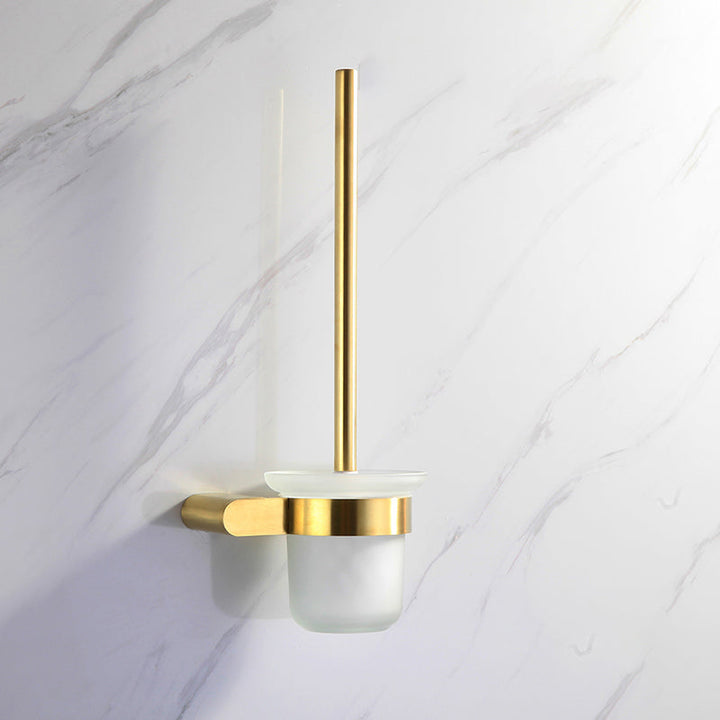 Lisslune | Modern Bathroom Hardware Set Gold Towel Bar Bath Hardware Set