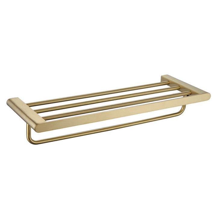 Lisslune | Modern Bathroom Hardware Set Gold Towel Bar Bath Hardware Set