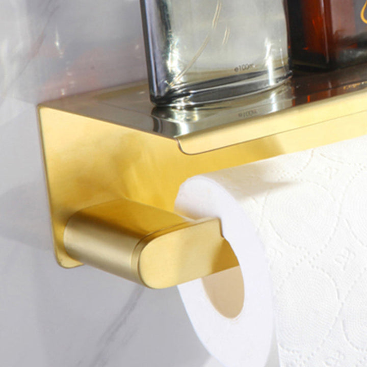 Lisslune | Modern Bathroom Hardware Set Gold Towel Bar Bath Hardware Set