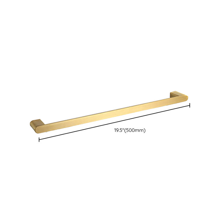 Lisslune | Modern Bathroom Hardware Set Gold Towel Bar Bath Hardware Set