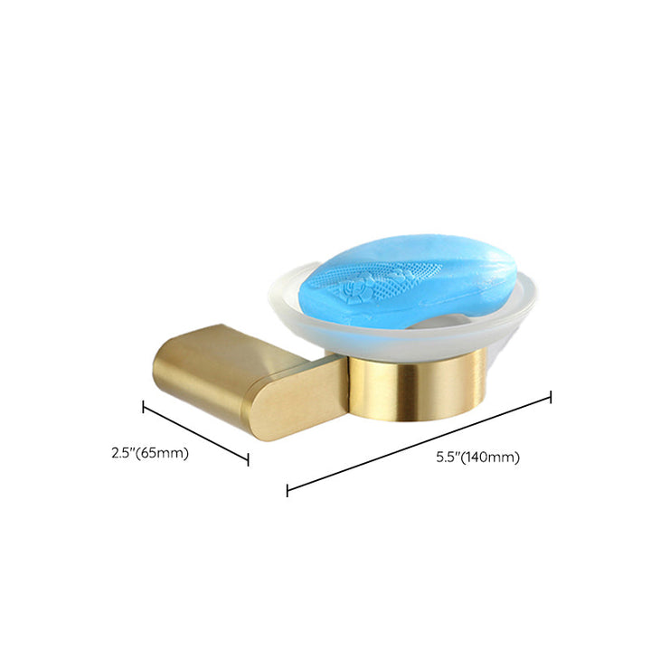 Lisslune | Modern Bathroom Hardware Set Gold Towel Bar Bath Hardware Set