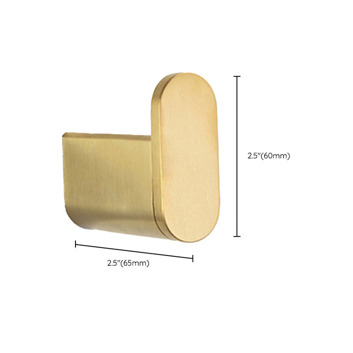 Lisslune | Modern Bathroom Hardware Set Gold Towel Bar Bath Hardware Set