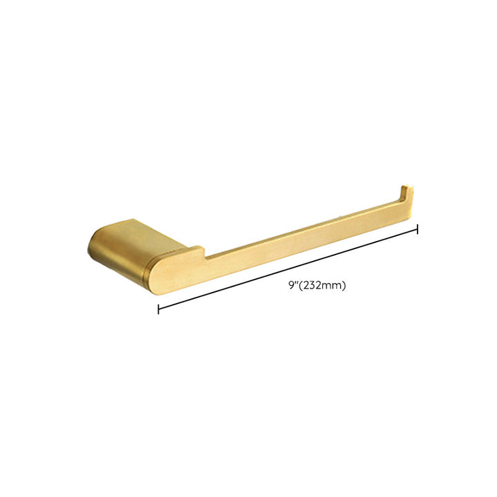 Lisslune | Modern Bathroom Hardware Set Gold Towel Bar Bath Hardware Set