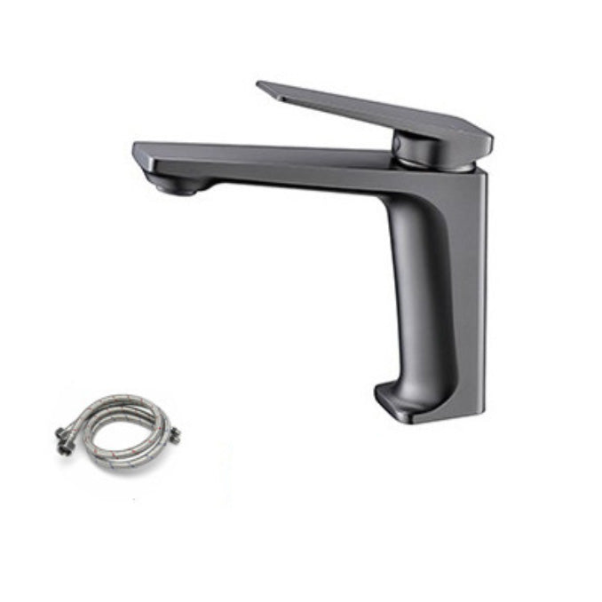 Lisslune | Glam Copper Vessel Faucet Lever Handles Low Arch Vessel Faucet for Bathroom