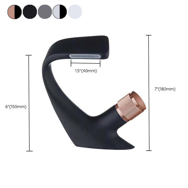Lisslune | Modern center connection faucets single lever faucets with waterfall spout