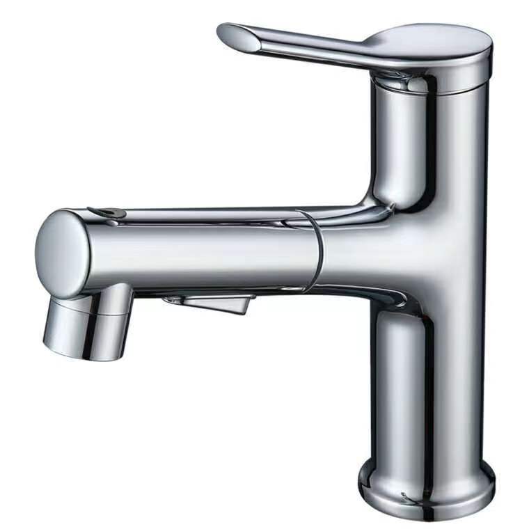 Lisslune | Contemporary Sink Faucet Plian Low Arc Center Set Bathroom Faucet