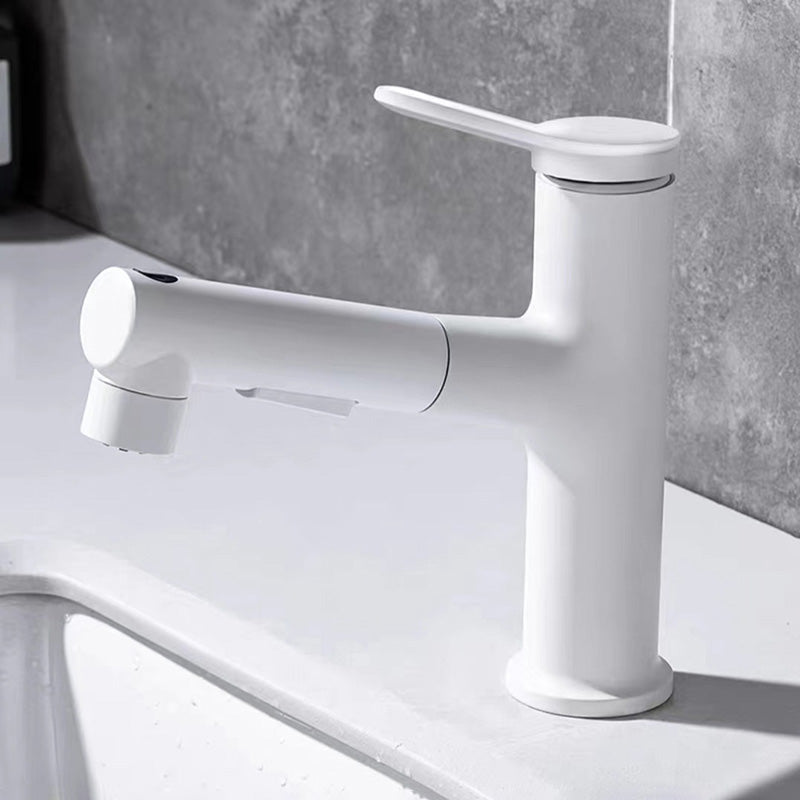 Lisslune | Contemporary Sink Faucet Plian Low Arc Center-Set Bathroom Faucet