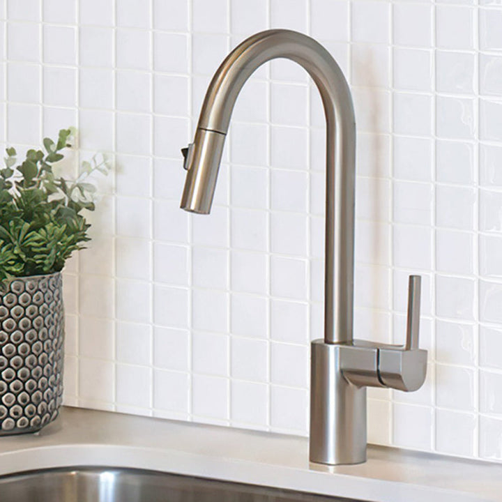 Lisslune | Modern Wallpaper Field Tile/Single Tile Peel and Stick Back Splash Kitchen