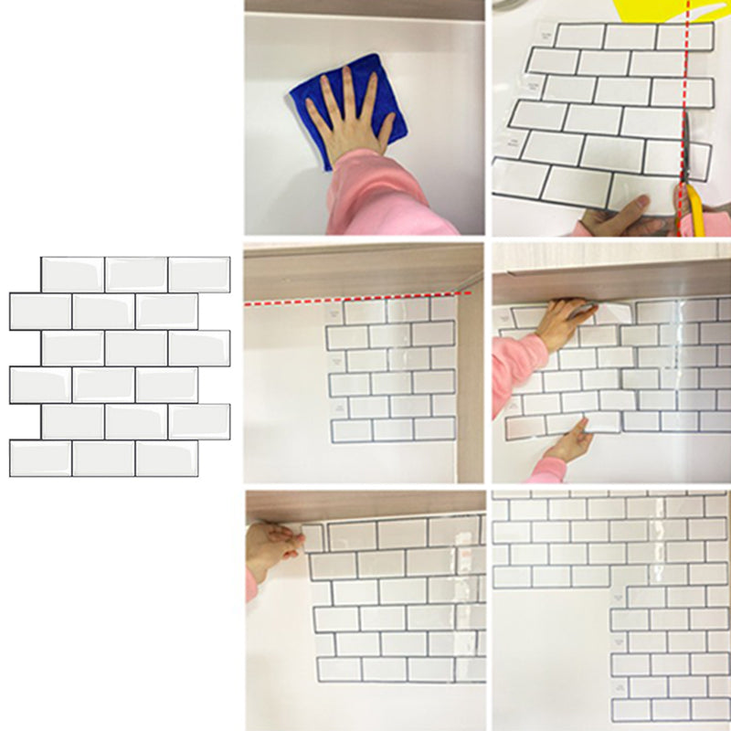 Lisslune | Modern Wallpaper Field Tile/Single Tile Peel and Stick Back Splash Kitchen
