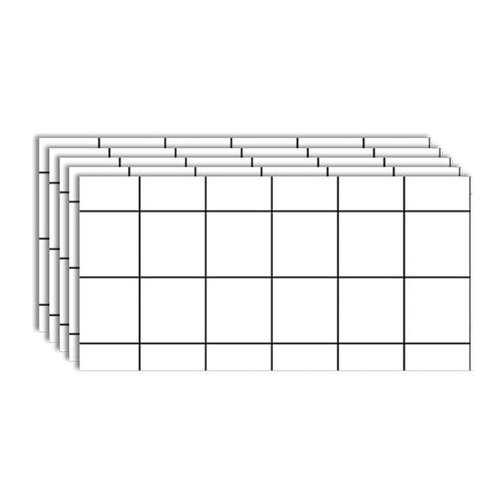 Lisslune | Modern Field Tiles/Single Tile PVC Peel and Stick Backsplash Wall Tile