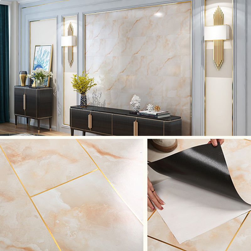 Lisslune | Modern Field Tile/Single Tile Wallpaper PVC Peel and Stick Backsplash Wall Tile