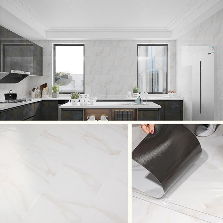 Lisslune | Modern Field Tile/Single Tile Wallpaper PVC Peel and Stick Backsplash Wall Tile