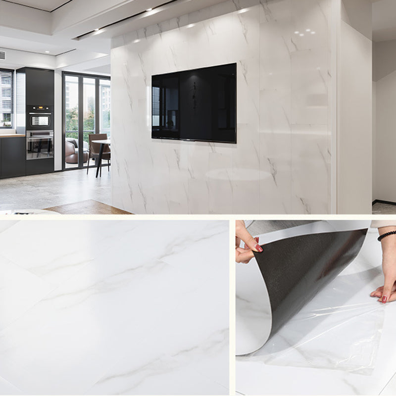 Lisslune | Modern Field Tile/Single Tile Wallpaper PVC Peel and Stick Backsplash Wall Tile