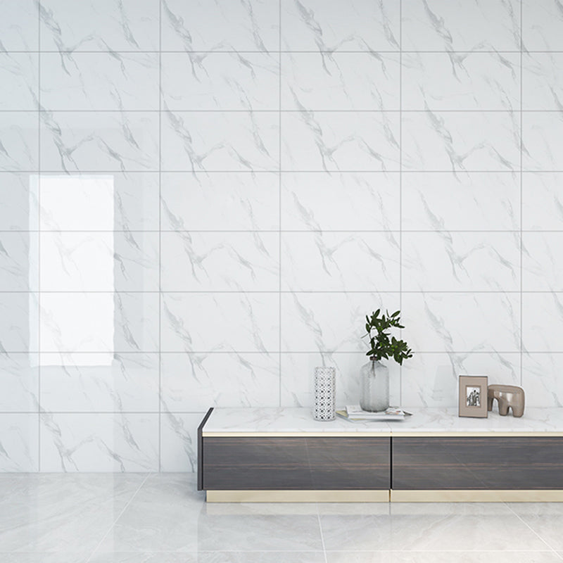 Lisslune | PVC rectangular wallpaper Modern removable and stick-on backsplash tile