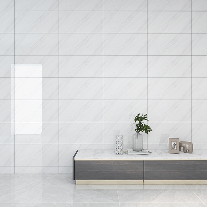 Lisslune | PVC rectangular wallpaper Modern removable and stick-on backsplash tile