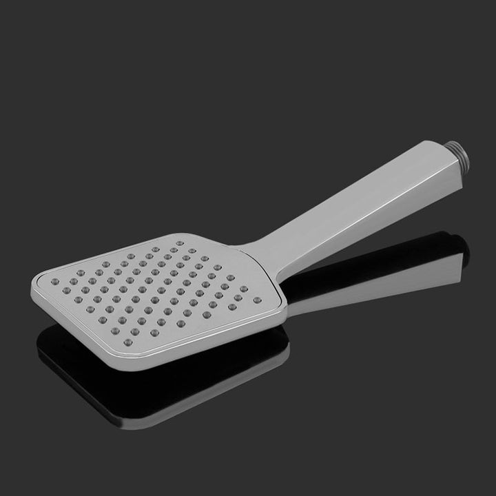 Lisslune | Chrome Square Shower Head Combination Wall Mounted and Ceiling Mounted Hand Shower