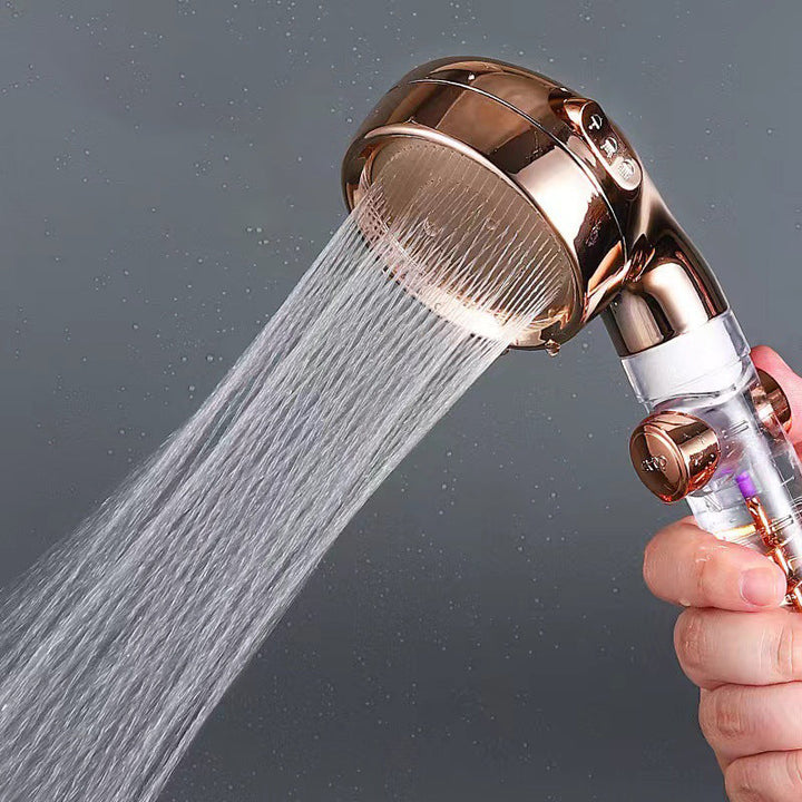 Lisslune | 3 Settings Shower Combo Wall Mounted Stainless Steel Handheld Shower