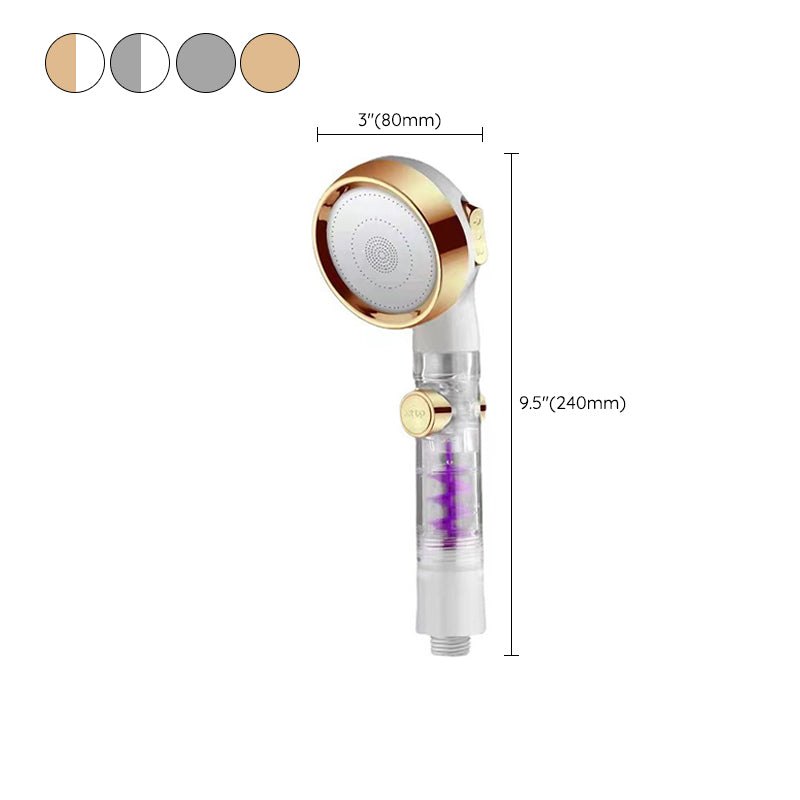 Lisslune | 3 Settings Shower Combo Wall Mounted Stainless Steel Handheld Shower