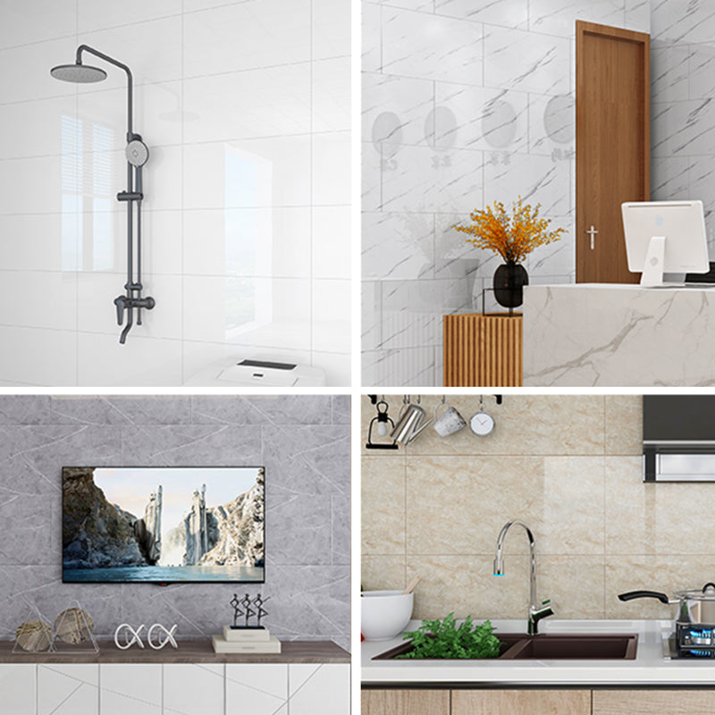 Lisslune | Modern Peel and Stick Backsplash Wall Tile PVC Tile-Peel & Stick