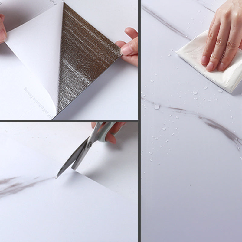 Lisslune | Modern Peel and Stick Backsplash Wall Tile PVC Tile-Peel & Stick