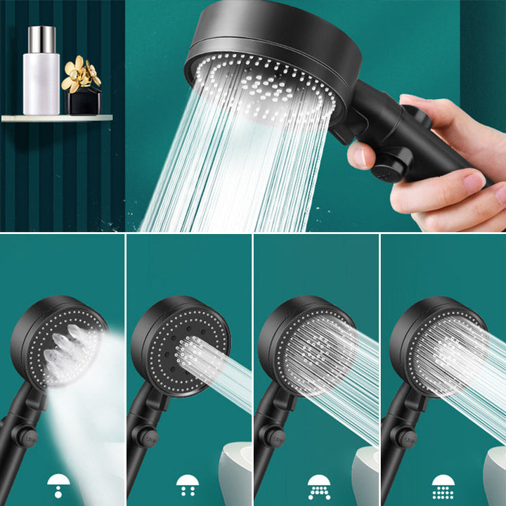 Lisslune | Adjustable Water Flow Shower Head Combination 5 Spray Patterns Hand Shower