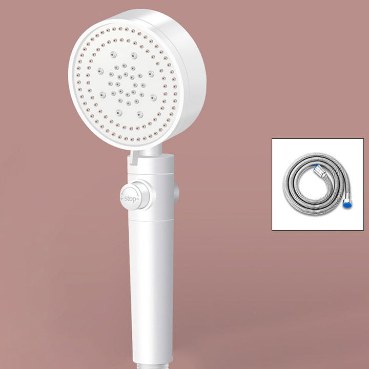 Lisslune | Adjustable Water Flow Shower Head Combination 5 Spray Patterns Hand Shower