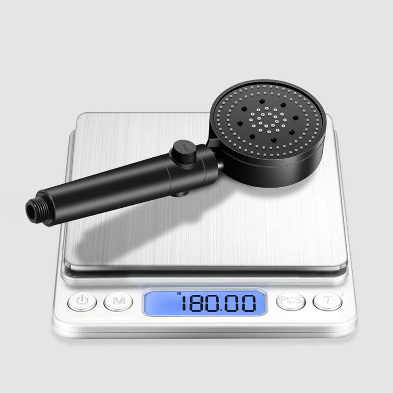 Lisslune | Adjustable Water Flow Shower Head Combination 5 Spray Patterns Hand Shower