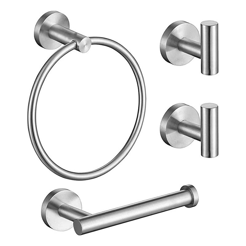 Lisslune | Traditional Bathroom Hardware Accessory Set Towel Ring/Bathrobe Hook/Towel Bar
