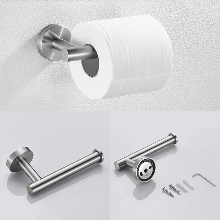 Lisslune | Traditional Bathroom Hardware Accessory Set Towel Ring/Bathrobe Hook/Towel Bar