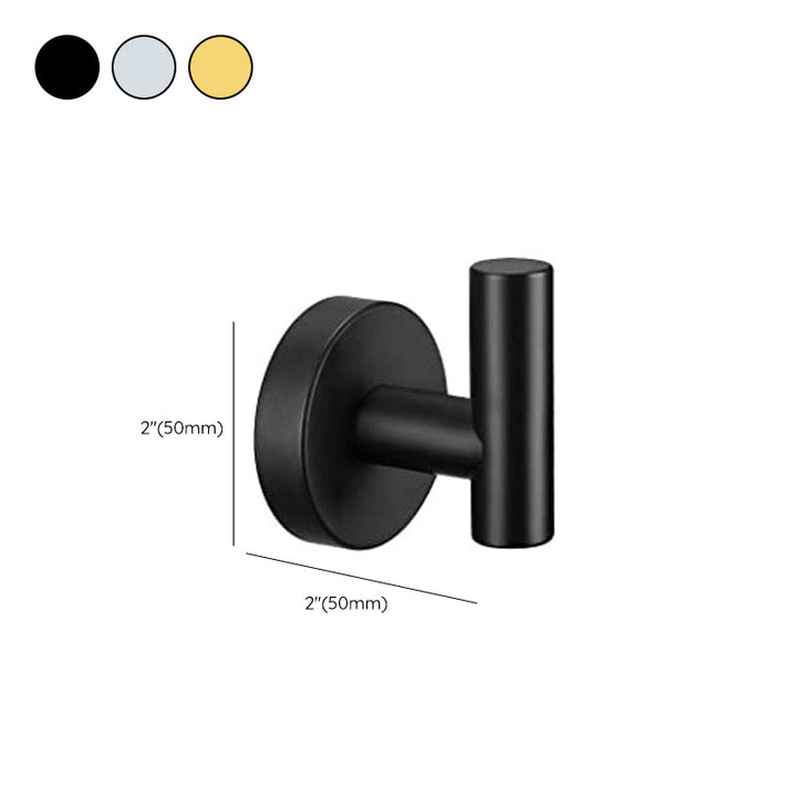 Lisslune | Traditional Bathroom Hardware Accessory Set Towel Ring/Bathrobe Hook/Towel Bar