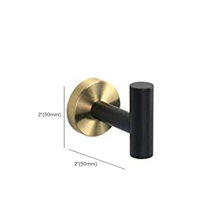 Lisslune | Traditional Bathroom Hardware Accessory Set Towel Ring/Bathrobe Hook/Towel Bar