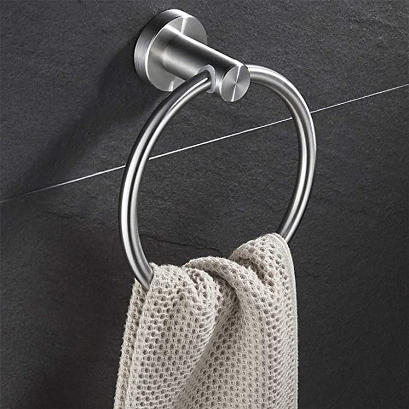 Lisslune | Traditional 2-piece bathroom hardware set towel ring/paper holder