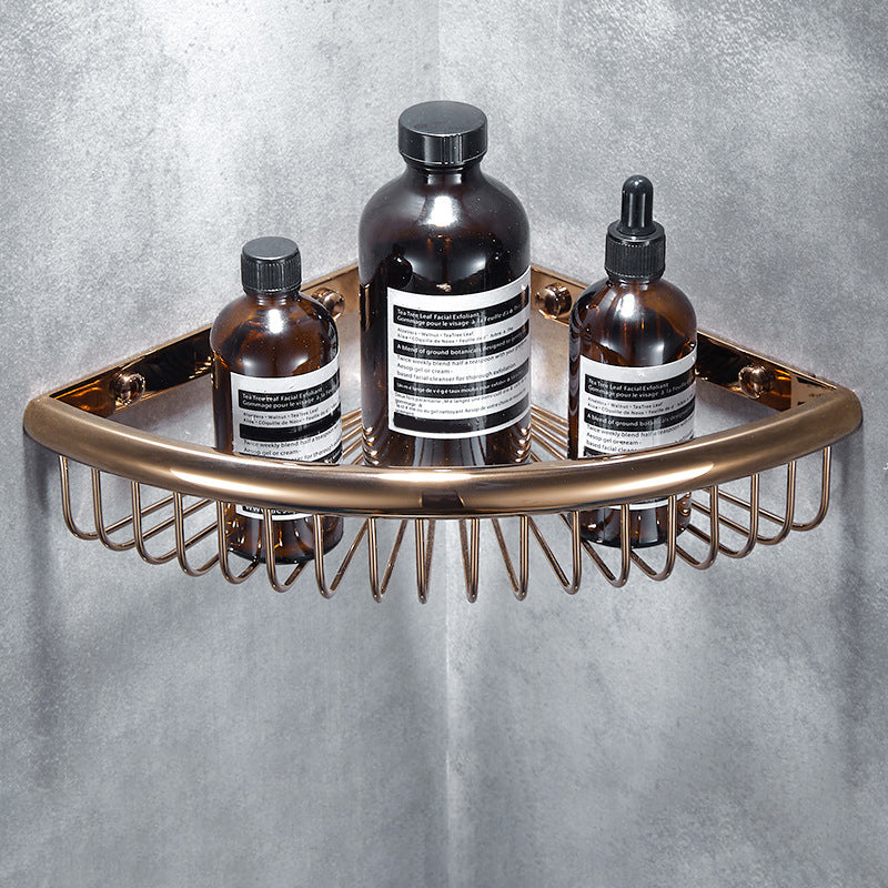 Lisslune | Traditional Brass Bathroom Accessories Set Bathroom Shelf Bathroom Accessories Set