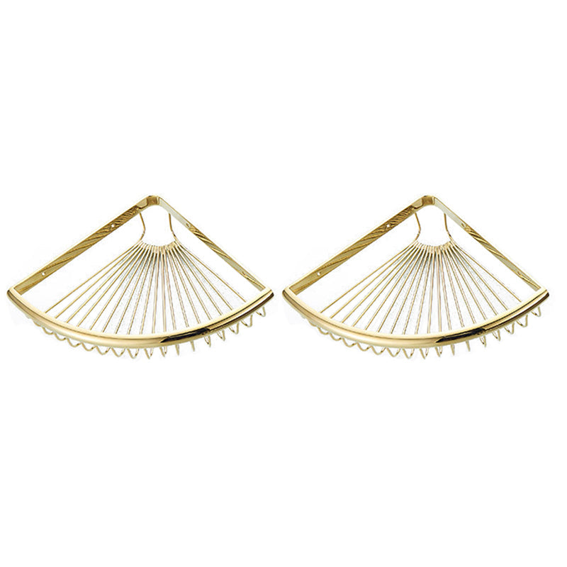 Lisslune | Traditional Brass Bathroom Accessories Set Bathroom Shelf Bathroom Accessories Set