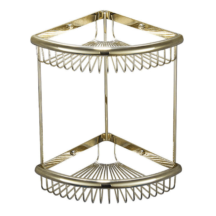 Lisslune | Traditional Brass Bathroom Accessories Set Bathroom Shelf Bathroom Accessories Set