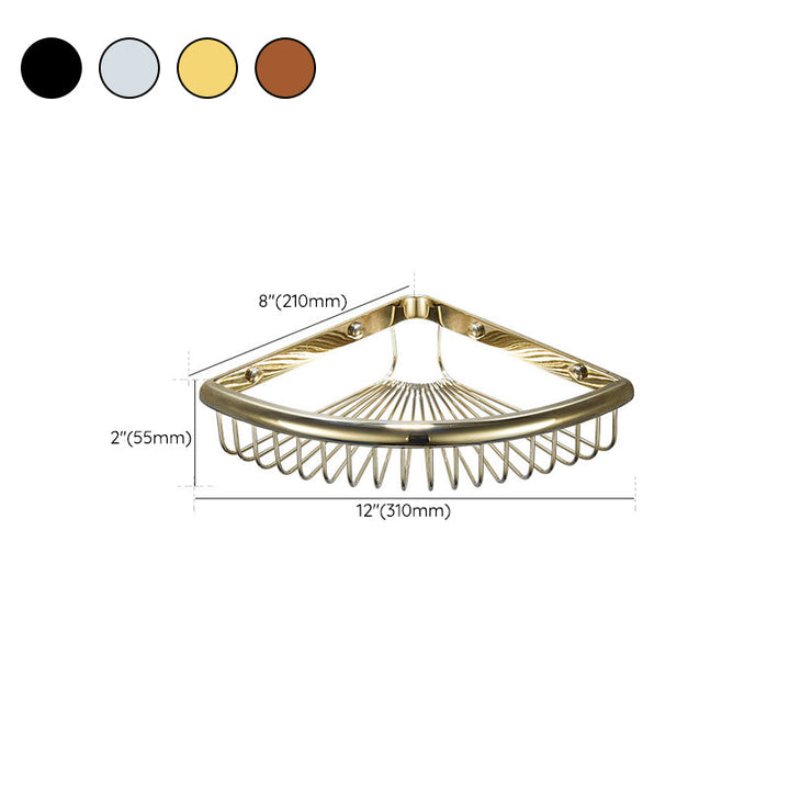 Lisslune | Traditional Brass Bathroom Accessories Set Bathroom Shelf Bathroom Accessories Set