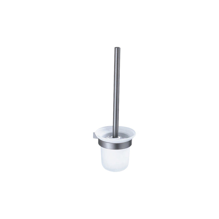 Lisslune | Matt gray bathroom accessory set bathroom shelf/towel holder & paper holder included