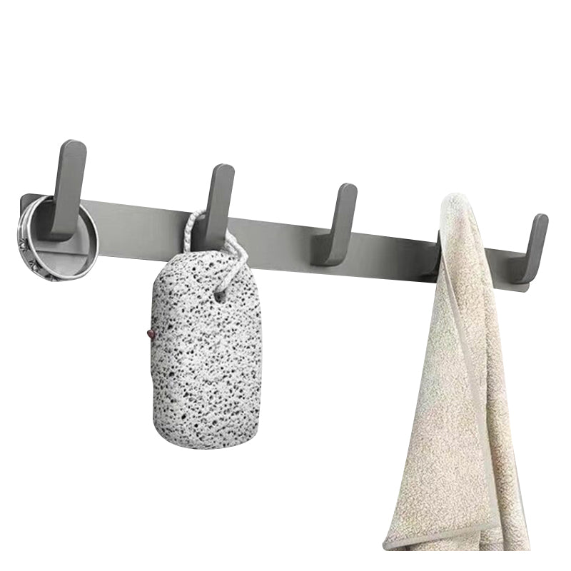 Lisslune | Matt gray bathroom accessory set bathroom shelf/towel holder & paper holder included