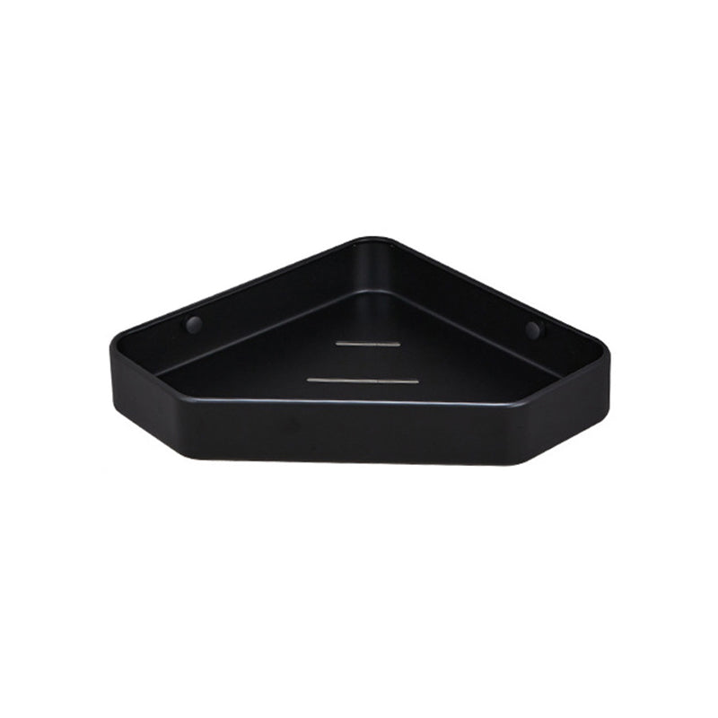 Lisslune | Modern Bathroom Accessory Set Matte Black/Grey Bathroom Shelf/Towel Holder & Paper Holder