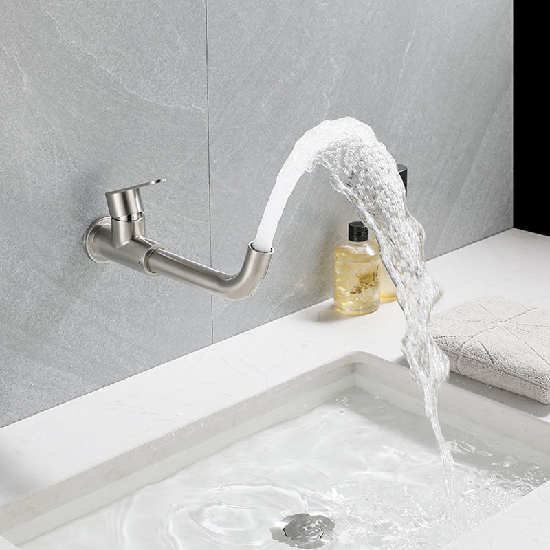 Lisslune | Modern Style Wall-Mounted Single Lever Mixer Faucet for the Bathroom