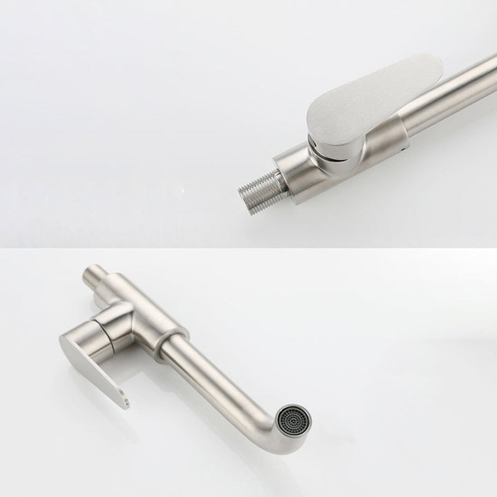 Lisslune | Modern Style Wall-Mounted Single Lever Mixer Faucet for the Bathroom